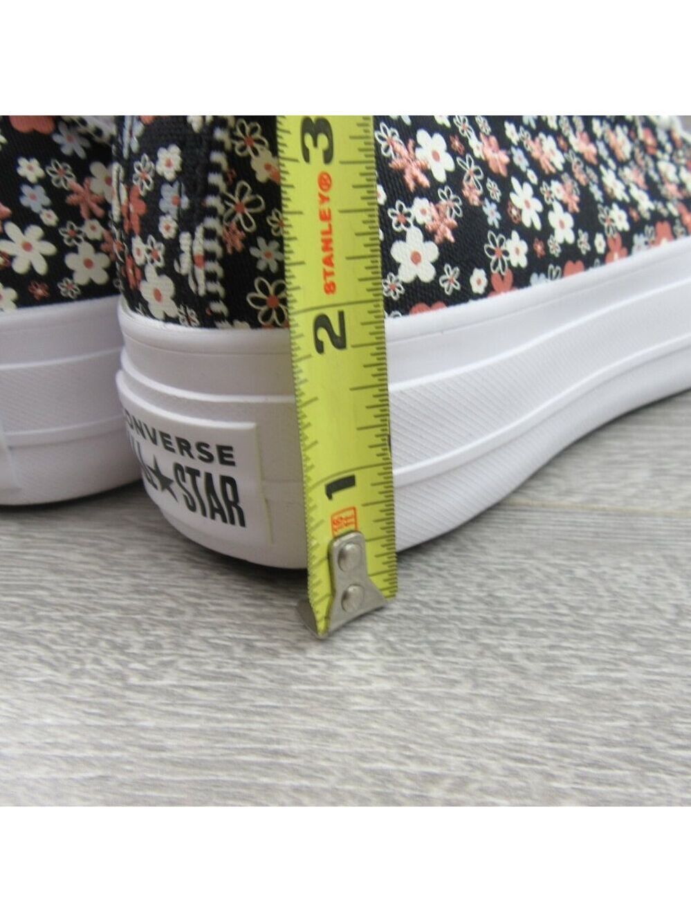 Converse CTAS Lift Platform Petite Floral Petals Women's Size 8 NEW - Picture 9 of 16